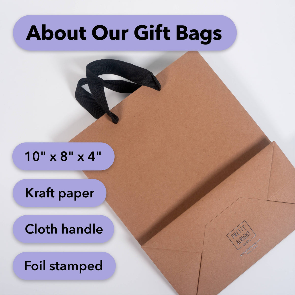 Filthy Animal (Green) - Holiday Funny Gift Bag