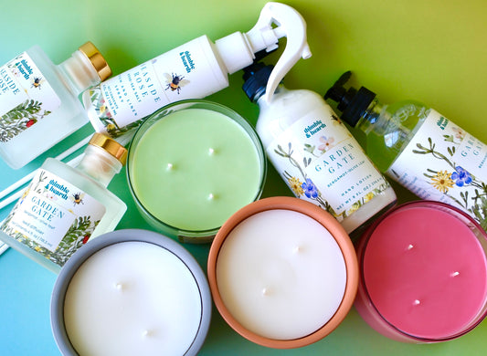 Garden Gate Reed Diffuser | Botanical Home Fragrance