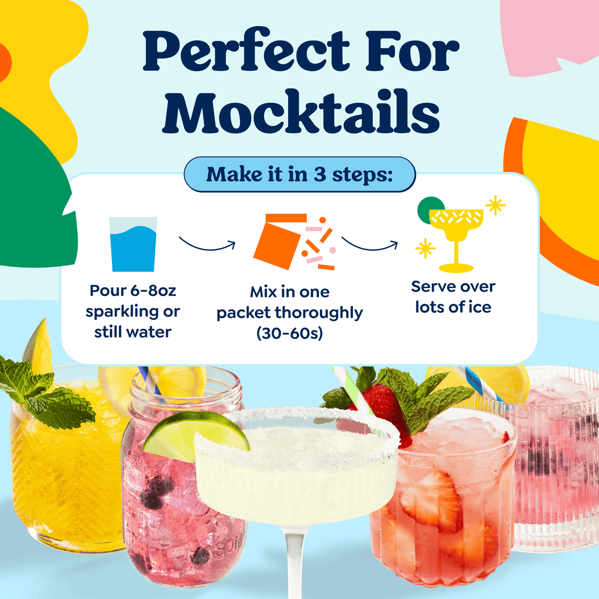 Seasonal Variety Pack Cocktail Mixers - 6 Servings Multipack