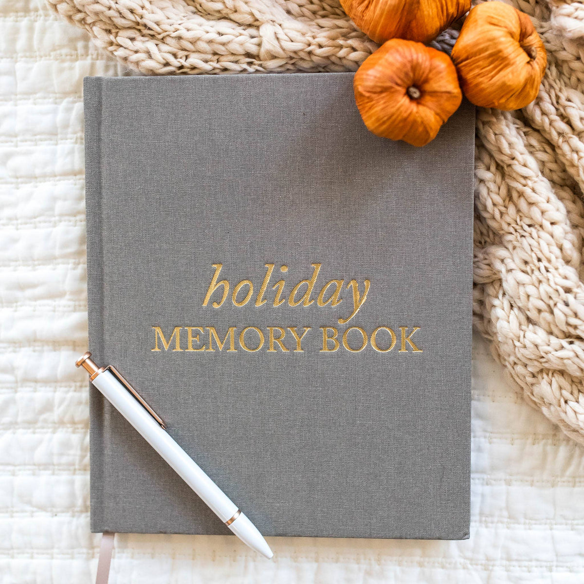 Holiday Memory Book & Family Keepsake | Christmas Gift