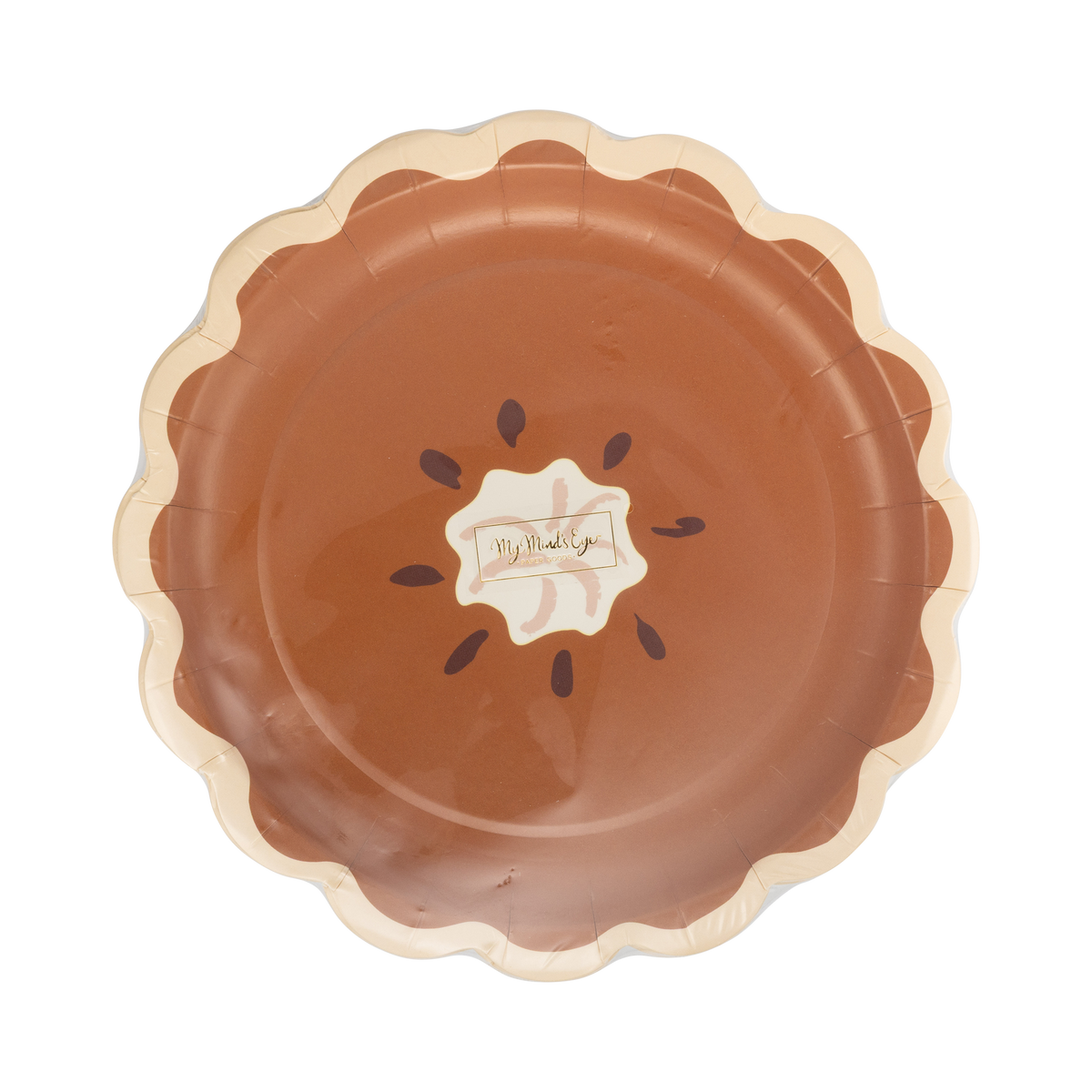 GBL1342 - Pumpkin Pie Paper Plates