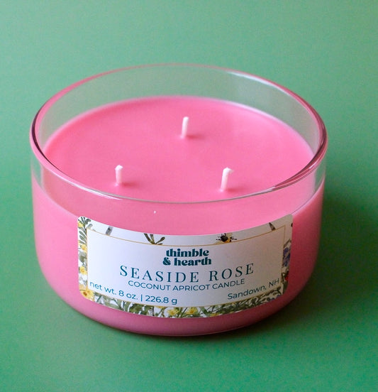 Seaside Rose | Botanical Luxury Candle