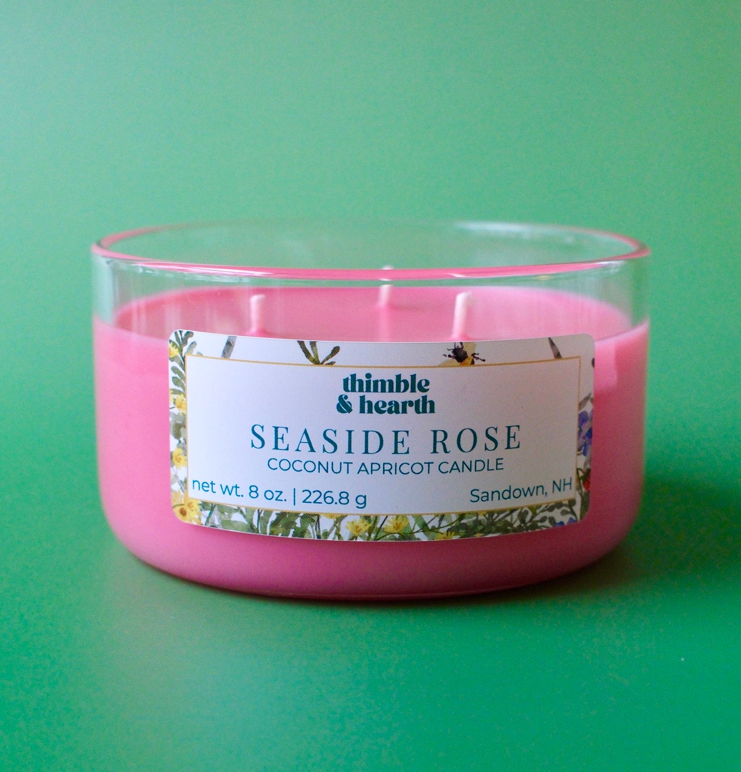 Seaside Rose | Botanical Luxury Candle