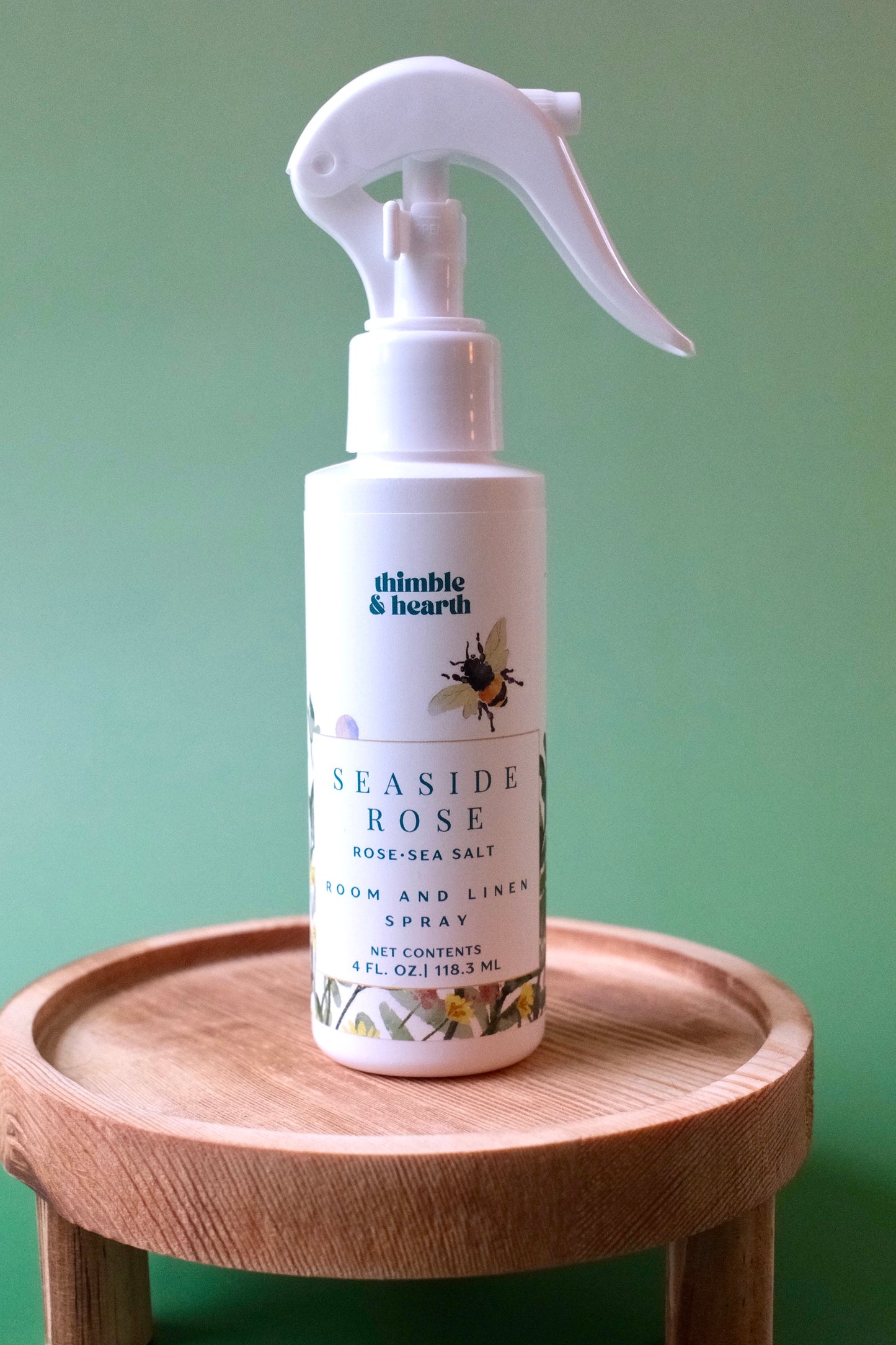 Seaside Rose Room and Linen Spray | Botanical Home Fragrance