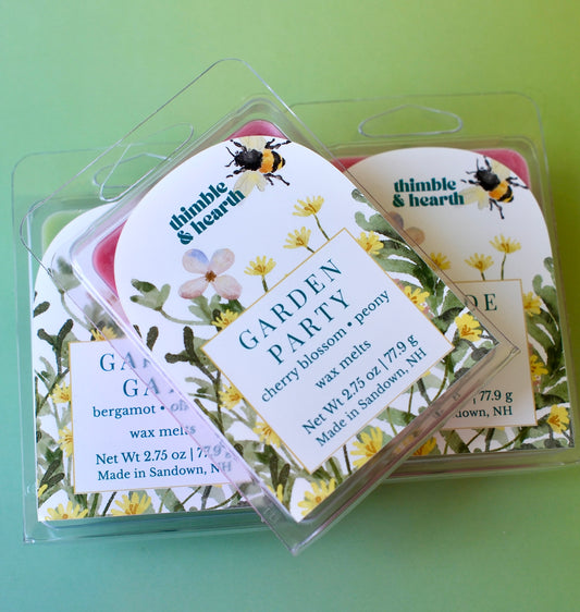 Garden Gate Wax Melts | Botanical Flameless Home Fragrance