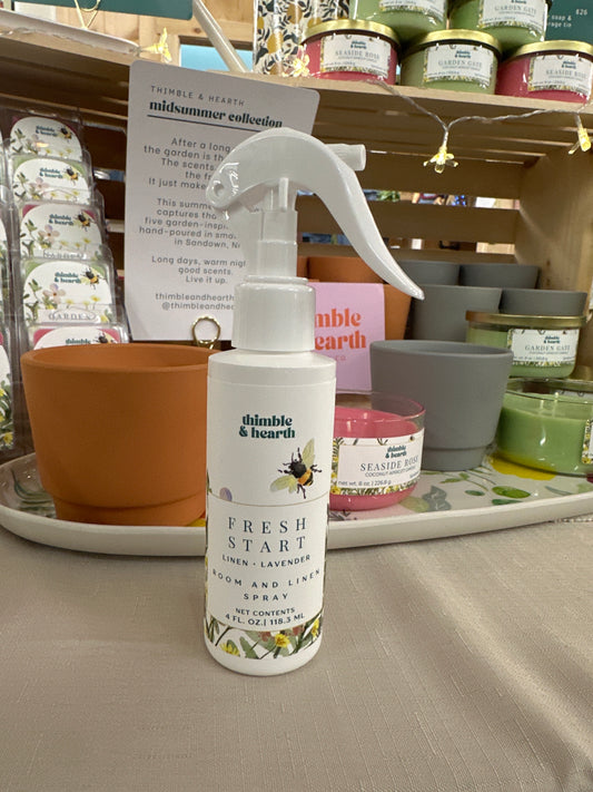 Fresh Start Room and Linen Spray | Botanical Home Fragrance