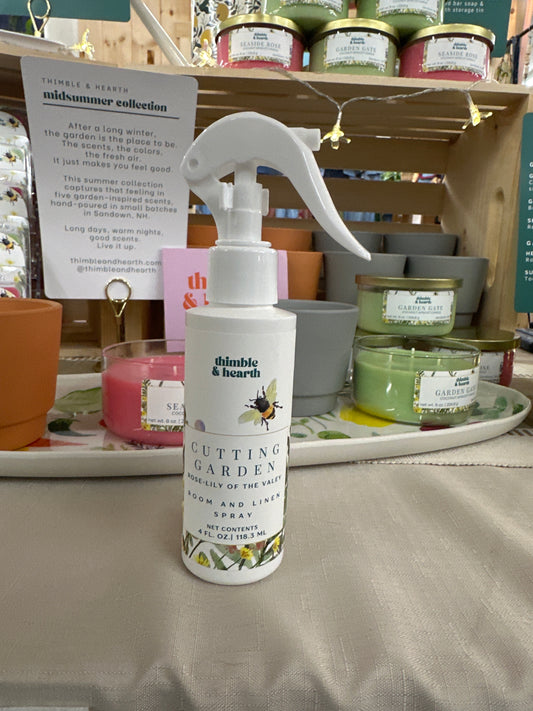 Cutting Garden Room and Linen Spray | Botanical Home Fragrance