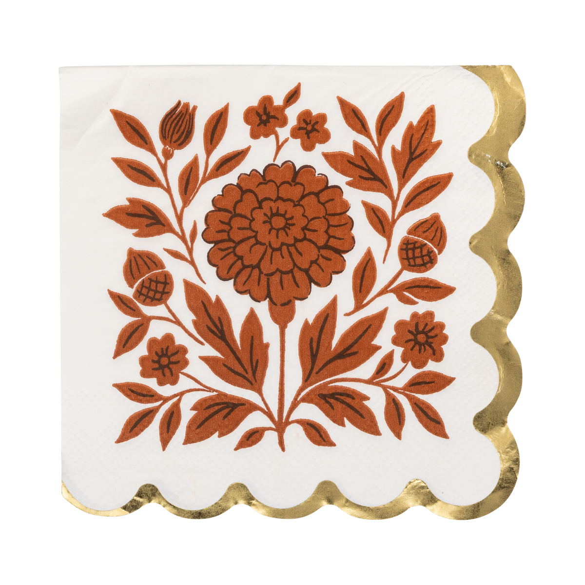 FAL1338 - Fall Flora Cocktail Napkin
